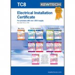 Kewtech TC8 New Electrical Installation Certificate for premises with over 100 A supply