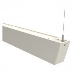 Ansell Lighting AOTLED2X5/W/CCT Otto LED CCT Suspended Linear - 86W Cool White/Warm White - Matt White