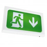 Ansell Lighting AENLED/3M/W Encore LED Exit Sign Maintained / Non-Maintained 2.6W White