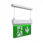 Ansell Lighting AKESLED/3M Kestrel LED Suspended Exit Sign 2W - Maintained/Non-Maintained