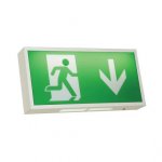 Ansell Lighting AWLED/3M Watchman LED Exit Sign Maintained / Non-Maintained 3W White