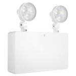 Lumineux 421063 Draycote LED Emergency Twin Spot 6w 6000K White