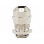 WISKA 10065017 EMSKV 16 EMV-Z SPRINT M16 Brass Nickel Plated Cable Gland Complete With Earthing Cone Suitable for SY Cable