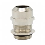 WISKA 10065019 EMSKV 25 EMV-Z SPRINT M25 Brass Nickel Plated Cable Gland Complete With Earthing Cone Suitable for SY Cable