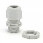 WISKA 10100613 GLP20+ grey SPRINT M20+ Polyamide Cable Gland and Locknut Pack Light Grey (Pack of 10)