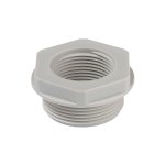 WISKA 10063584 KRM 32/20 LG Polyamide Reduction Adapter From M32 to M20 Light Grey