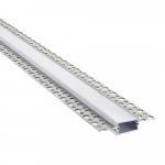 Saxby 94948 Rigel Plaster-in Wide 2m aluminium profile/extrusion silver