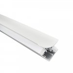Saxby 102668 Rigel Wall Corner 2m aluminium profile/extrusion white