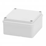 Gewiss GW44204 Junction box with plain screwed lid - IP56, 100x100x50