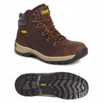 Apache AP315CM Nubuck water resistant safety hiker boot, brown