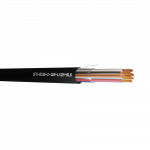 Securi-flex SFX/DS-16-2-12A-LSZH-BLK-1 Cable 1m (per metre) Defence Standard 16 x 0.2mm 12 Core Unscreened Black LSZH