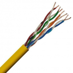 Securi-flex SFX/C5-UTP-LSZH-YEL-305 Cable 305m Category 5e Data Cable, 4pair UTP Yellow LSZH
