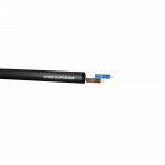 Securi-flex SFX/2182Y-2C-0.5-PVC-BLK-U-100 Cable 100m 2182Y 0.5mm Flexible Power Black PVC (H03VV-F 2X0.5)