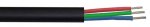 Securi-flex SFX/DS-16-2-3A-LSZH-BLK-1 Cable 1m (per metre) Defence Standard 16 x 0.2mm 3 Core Unscreened Black LSZH