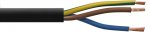 Securi-flex SFX/3183Y-3C-1.0-PVC-BLK-U-1 Cable 1m (per metre) 3183Y 1.0mm Flexible Power Black PVC (H05VV-F 3G1.0)