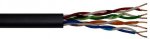 Securi-flex SFX/C6-UTP-LSZH-BLK-305 Cable 305m Category 6 Data Cable, 4pair UTP Black LSZH