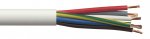 Securi-flex SFX/3187B-7C-0.75-LSZH-WHT-U-1 Cable 1m (per metre) 3187B 0.75mm Flexible Power White LSZH (A05Z1Z1-F 7X0.75)