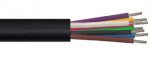 Securi-flex SFX/DS-16-2-8A-LSZH-BLK-1 Cable 1m (per metre) Defence Standard 16 x 0.2mm 8 Core Unscreened Black LSZH