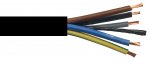Securi-flex SFX/3185B-5C-0.75-LSZH-BLK-U-100 Cable 100m 3185B 0.75mm Flexible Power Black LSZH (H05Z1Z1-F 5X0.75)