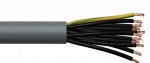 Securi-flex SFX/YY-12C-0.75-LSZH-GRY-NBR-U-1 Cable 1m (per metre) YY Control Flex 12 Core 0.75mm Grey LSZH Numbered Cores
