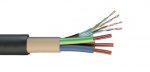 Securi-flex SFX/EV-3C-6.0-ULTRA-C5-FTP-PVC-BLK-U-1 Cable 1m (per metre) EV Ultra 3 x 6mm Cores Plus Cat 5 FTP PVC Black