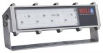 WISKA 10110913 (5000-1x40W-MV-MB-FN-1CC-G04) LED Floodlight 5000, 1 x 40W, 100-240V, medium beam, swivelling, triangular bracket