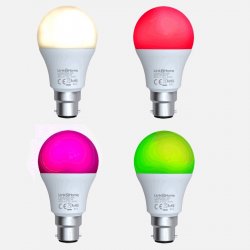 Link2Home L2HB229W Smart colour changing lamp bulb, B22 base