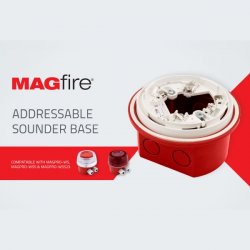 esp MAGPRO-WSBIP65 MAGfire Addressable fire alarm sounder IP65 base
