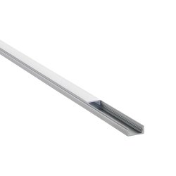 Saxby 80497 RigelSLIM Surface 2m aluminium profile/extrusion silver