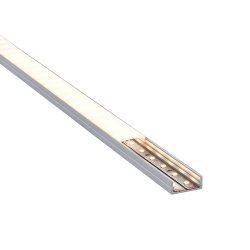 Saxby 97735 RigelSLIM Surface Wide 2m aluminium profile/extrusion silver