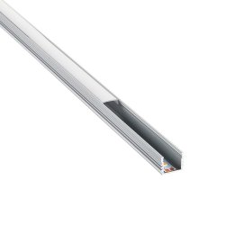 Saxby 80498 Rigel Surface 2m aluminium profile/extrusion silver