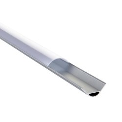 Saxby 97737 Rigel Corner Wide 2m aluminium profile/extrusion silver