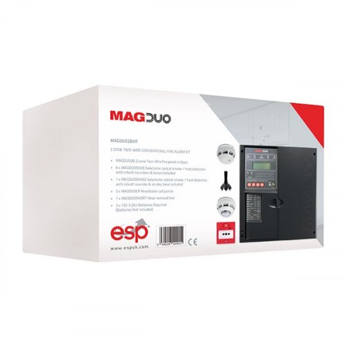 esp MAGDUO2BKIT 2 Zone two wire conventional fire alarm kit