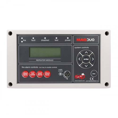 esp MAGDUOREPB Conventional repeater panel for MAGDUO (black)