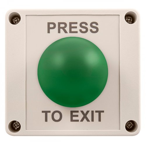 esp EVEXITMIP55 aperta \'Push to Exit\' mushroom release button, IP55