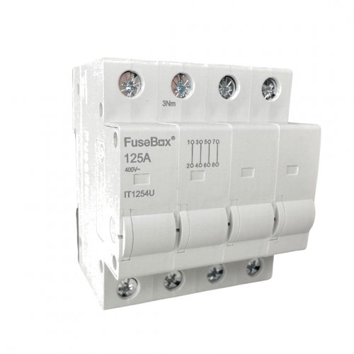 FuseBox IT1254U 125A 4-pole connector