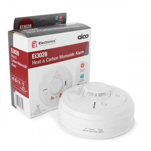 Aico Ei3028 Multi-Sensor Heat & CO Alarm with box