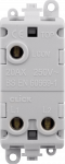 CLICK GM2002PW GRIDPRO Polar White 20AX 2 Way Switch Module