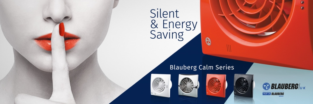 Blauberg quiet & silent extractor fans for high end bathroom, kitchens, showers and en suites.