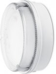 JCC JC23401EMWPR RadiaLED Utility Mains IP65 Ø205mm Bulkhead 12W 4000K 1150lm LED Prismatic EM