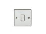 Eurolite ENINTPCW Enhance Decorative intermediate switch, Polished Chrome