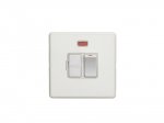 Eurolite ECWSWFNW Concealed 3mm switched fuse spur, Matt White