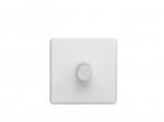 Eurolite ECW1DLED Concealed 3mm 1 gang dimmer, Matt White