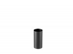 Lumineux 430688 Leighton Bollard Post 500mm with Root Kit Black