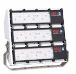 WISKA 10110452 (5000-3x40W-MV-NB-FN-1AA) LED Floodlight 5000, 3 x 40W, 100-240V, narrow beam