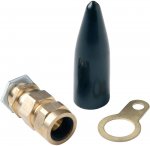 WISKA 50108799 (CW 16L) M16x1,5 CW Pack Economy, brass gland & locknut, shroud