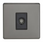 Eurolite ECBN1TVB Concealed 3mm TV, Black Nickel