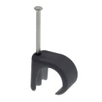 Unicrimp QRC17 Black cable clips for 22-26mm round cable (50 box)