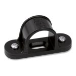 Univolt SBS 20 BK (008900) Space bar saddle, Ø 20 mm, black