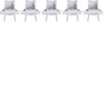 Hager VAT00 Terminal Bar Support Clips: Pack of 5